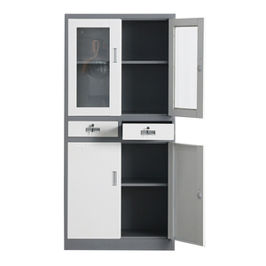 Armoire médicale d'hôpital en acier avec étagères, mobilier hospitalier, garantie 5 ans, moderne, 0,6 mm RAL - Product Image 5