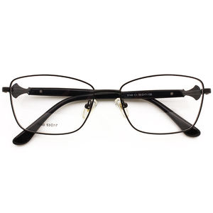 SARAファッション高速発送フルリムカラーブラインド眼鏡ヴィンテージメタル光学フレーム眼鏡 - Product Image 3