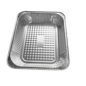 ハーフサイズ9*13アルミ箔ケータリング食品トレイ長方形プレート食品グレードリサイクルオーブン安全保管 - Product Image 2