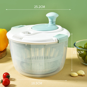 Escurridor <span class=keywords><strong>de</strong></span> Verduras y Frutas <span class=keywords><strong>de</strong></span> Plástico para el Hogar, Secador Giratorio Ecológico Manual, Lavador Creativo <span class=keywords><strong>de</strong></span> Ensaladas para Cocina - Product Image 6