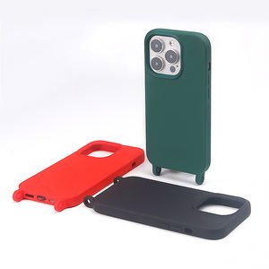 เคสโทรศัพท์มือถือ TPU สีแดงสำหรับ iPhone XS MAX 13 PRO MAX 12 11 Pro i14 PRO MAX Body สำหรับ Samsung s21ultra - Product Image 4