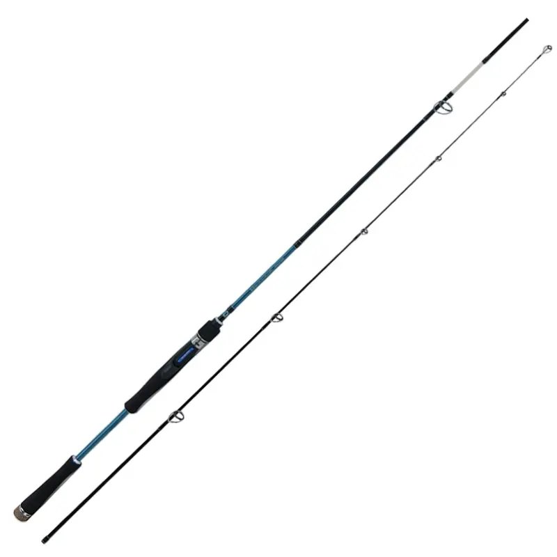 XDL Hot Selling 1.98m 2 Sections EVA Handle Fishing Rod Low Price Carbon Fibre Tools Stream Ultralight Spinning Rods/Casting Ro