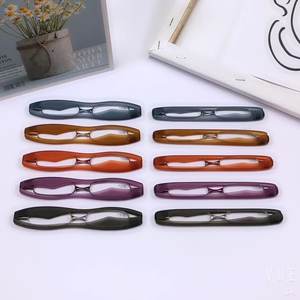 2025 Moda Ultraleve Óculos De Leitura <span class=keywords><strong>Mini</strong></span> 360 Graus Leitor Dobrável, Dobrável Presbiopia Hipermeopia Óculos Homens Mulheres - Product Image 6