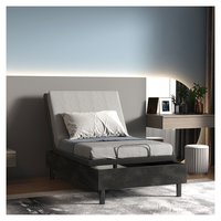 Lit médical électrique de conception nouvelle, lits intelligents réglables pour la chambre à coucher, meubles de maison, lit électrique réglable à distance, moderne 90