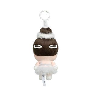 Colgante de Peluche Cisne <span class=keywords><strong>Blanco</strong></span> Personalizado de la Serie Shiny Shiny de Mart, Original y Auténtico, con Llavero de Tarjeta Original de Frozen - Product Image 5