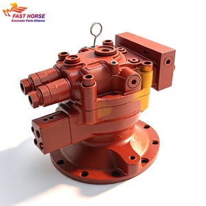 Motor de giro Hangood M2X63-14T de 63cc y 14 dientes para excavadoras Doosan DH130 R130 de 12-14 toneladas, piezas de maquinaria de construcción - Product Image 1