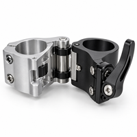 Composants de charnière et de joint de cadre en aluminium et acier inoxydable usinés CNC avec électroérosion à fil pour vélo pliant