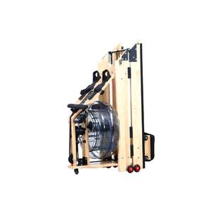 Machine à ramer pliable compacte en bois de caoutchouc pour entraînement cardio complet à domicile – Approvisionnement direct usine - Product Image 1