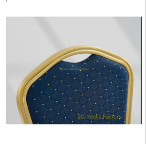 Venta al por mayor de Metal Restaurante Silla Metal Apilable Hotel Banquete Evento Silla de Comedor - Product Image 5