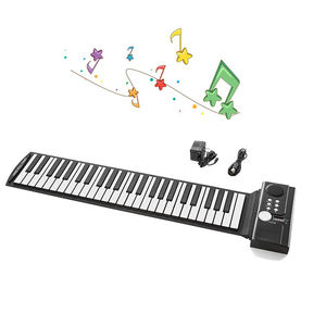 Mini <span class=keywords><strong>piano</strong></span> musical jouet, <span class=keywords><strong>meilleur</strong></span> cadeau, clavier de <span class=keywords><strong>piano</strong></span> électrique pliable en silicone <span class=keywords><strong>pour</strong></span> débutant - Product Image 6