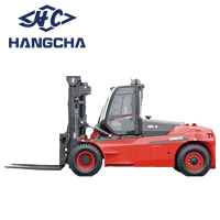 Montacargas Hangcha Serie X de 14t/16t/18t con Motor Diésel, Carretilla Elevadora de Combustión Interna para Manejo de Contenedores en Puertos