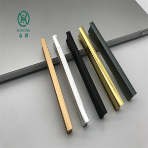 Aluminum Cabinet Handles Aluminium Alloy <strong>Drawer</strong> Pulls Cabinet Pulls Kitchen Cabinet Handles - Product Image 2