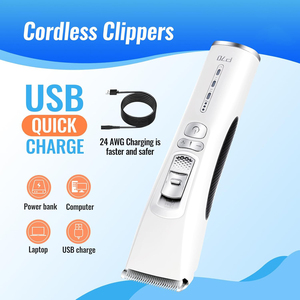 Tijeras Profesionales para Animales con Pantalla LCD, Carga Rápida USB, Motor de 5 Velocidades, Potencia de 7000 RPM, Cortadora de Pelo Eléctrica para Perros - Product Image 5