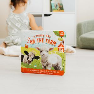 <span class=keywords><strong>Livre</strong></span> interactif sensoriel avec bruits d'<span class=keywords><strong>animaux</strong></span>, couverture rigide et papier couché, pour une expérience tactile et sonore amusante - Product Image 3