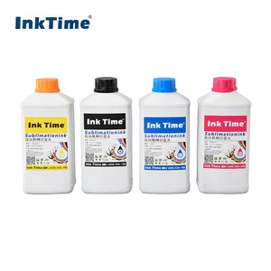 Thermische Label Printer Hoge Concentratie Digitale Afdrukken 1000Ml Cmyk 4 Kleur Sublimatie Printer Inkt Voor Polyester Stof