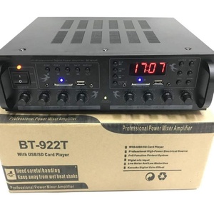 BT-922T Khuếch Đại Karaoke Tiếng Vang Kỹ Thuật Số Giá Nhà Máy Bộ Khuếch Đại Rạp Hát Tại Nhà Nhỏ 20W - Product Image 2