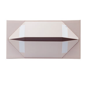 Boîte florale de luxe pour chaussures et vêtements, emballage <span class=keywords><strong>rose</strong></span> clair avec logo doré, produit pour cadeaux de mariage, emballage pliable, hamac - Product Image 5