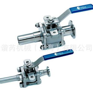 Válvula de Bola Manual PBM de Tres Piezas para Uso en la Industria Alimentaria a Temperatura Normal - Product Image 2