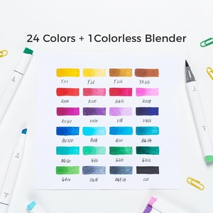 Marcadores de Alcohol de Doble Punta, 36 Colores, Rotuladores de Tinta a Base de Alcohol, Juego de Rotuladores para Colorear, para Papelería - Product Image 3