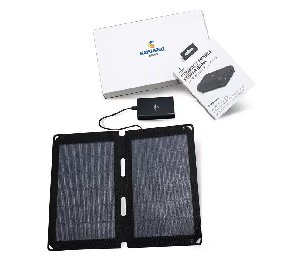 Mini pannello solare di alta qualità per viaggi all'aperto ciclismo CIGS pannello solare flessibile portatile pannello solare portatile pieghevole