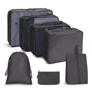 Cubos de Embalaje de Lujo para Viaje, de Alta Calidad, Ligeros, de Compresión, de Tela Oxford, con Cremalleras, Logotipo Personalizado, Venta al Por Mayor - Product Image 3