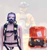 Sortie d'usine compresseur SCBA respiration cylindre en Fiber de carbone alimentation en air appareil respiratoire accessoires d'équipement de lutte contre l'incendie