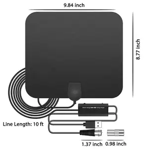 室内ISDB ATSC DVB-T DVDT2电视天线室内超高频甚高频高清电视数字电视平板电视数字室内天线