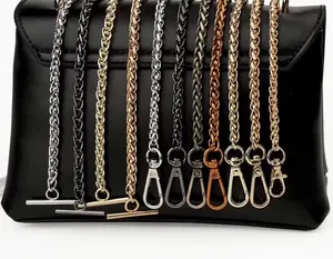 Circulaire Hennep Bloem Tas Ketting Metalen Ketting Met Schouderriem Vrouwelijke Accessoires Hoogwaardige Veelzijdige Tas Keten