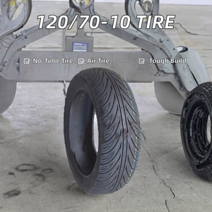 Bostone อะไหล่ยางรถมอเตอร์ไซค์แบบไม่มียางใน120/70-10 - Product Image 2