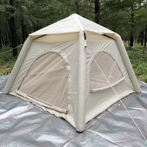 Carpa Inflable para las Cuatro Estaciones, Tela Oxford 210D, Impermeable, Portátil, de Montaje Rápido, para 3-4 Personas, Una Habitación, para Camping - Product Image 4
