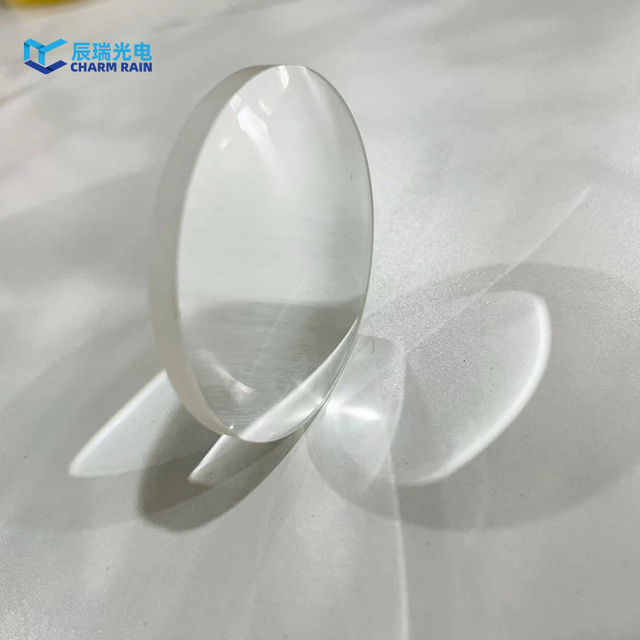 Custom OEM Chenrui AR Coated Plano Convex H-K9L Projector Lens 133mm Focal Length 90%-93% Transmittance 60/40 Surface Quality