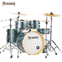 Musical Instruments Acoustic Professional Drum Set for Adults and Kids