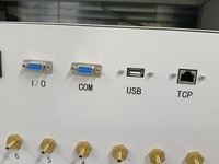 Jauge dimensionnelle pneumatique légère à 8 canaux avec boîtier en aluminium et statistiques SPC intégrées pour station de contrôle qualité en usine