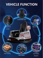 Lunettes de réalité mixte, affichage de réalité augmentée, casque de réalité virtuelle, lunettes VR 3D pour centre de jeux et d'amusement en intérieur