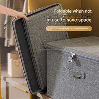 Maison pliable tissu Cube literie sac de rangement gain de place auto-Compression organiser vêtements conteneur boîte de rangement
