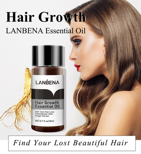 น้ำมันบำรุงเส้นผม LANBENA ขิง สำหรับการดูแลเส้นผมและบำรุงผมร่วงสำหรับผู้ชาย - Product Image 4