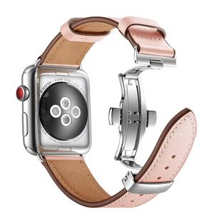 Correa de reloj de cuero Premium para Hermes Apple Watch Ultra 2 cinturón 49mm 46mm 45mm 44mm 42mm 41mm OEM correa de reloj de lujo - Product Image 5