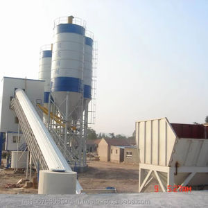 Planta Mezcladora de Concreto de 180m3/H Controlada por PLC con 2 Años de Garantía, Fabricada en China - Product Image 1