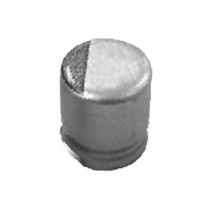 ตัวเก็บประจุแบบติดผิว (Surface Mount Capacitor) รุ่น EMLE350ARA1R0MD73G ความจุ 1 ไมโครฟารัด (1uF) ค่าความคลาดเคลื่อน 20% แรงดัน 35 โวลต์ ยี่ห้อ Original CAP ALUM - Product Image 1