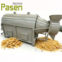 PLC-gesteuerte motorbetriebene kleine Trommeltrocknungsmaschine für Raps, Erdnüsse, Sojabohnen, Weizenkleie, Fischmehl, Maisschalen, Maniokmehl