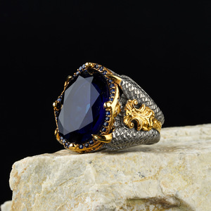 DAIHE Anelli da <span class=keywords><strong>Uomo</strong></span> di Grande Successo e Alta Qualità in Stile Hiphop Punk, Gioielli di Moda Maschili - Product Image 4