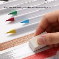 Ensemble de crayons de couleur effaçables rechargeables avec emballage personnalisé