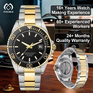 <span class=keywords><strong>Montre</strong></span> <span class=keywords><strong>de</strong></span> <span class=keywords><strong>Plongée</strong></span> <span class=keywords><strong>de</strong></span> Luxe pour Homme en Acier, Mécanique <span class=keywords><strong>Automatique</strong></span>, Étanchéité 200M, Style Affaires et Mode - Product Image 1