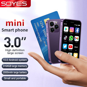 Điện thoại thông minh Soyes XS16 Mini 4G nguyên bản, màn hình 3.0 inch, chip lõi tứ, siêu mỏng, mở khóa, hỗ trợ thẻ SIM, điện thoại di động bỏ túi dành cho sinh viên - Product Image 5