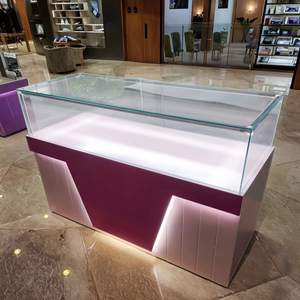 Modern <strong>Jewellery</strong> Showroom Glass Wood Storage Cabinets Display Cabinet and Showcase for Jewelry Shop - Product Image 5