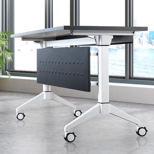 Tavolo Pieghevole Portatile per Scuola, <span class=keywords><strong>Ufficio</strong></span> e Sale Conferenze, Scrivania Mobile per Aule di Formazione - Product Image 6