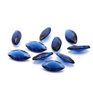 Yingma bijoux pas cher en gros <span class=keywords><strong>prix</strong></span> 100 pièces par sac <span class=keywords><strong>marquise</strong></span> forme saphir bleu <span class=keywords><strong>verre</strong></span> pierre précieuse en vrac pour la fabrication de bijoux - Product Image 3