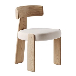 Silla de Comedor de Madera Maciza de Estilo <span class=keywords><strong>Italiano</strong></span> Minimalista BST para Hotel y Restaurante - Product Image 3