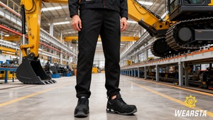 <span class=keywords><strong>Scarpe</strong></span> di sicurezza da <span class=keywords><strong>donna</strong></span> in acciaio con punta leggera in pelle impermeabile <span class=keywords><strong>scarpe</strong></span> da lavoro antiscivolo resistente all'olio suola per uso industriale - Product Image 4