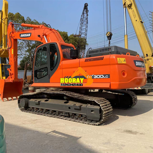 Excavatrice sur chenilles d'occasion Doosan Dx300 Dx300lc Dx300lc-9c de 30 tonnes, d'origine coréenne, pour travaux de terrassement, à vendre - Product Image 2